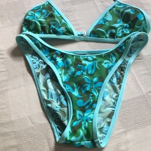 3-Piece Women’s Janzen Bathing Suit with Cover Up - Size S/M